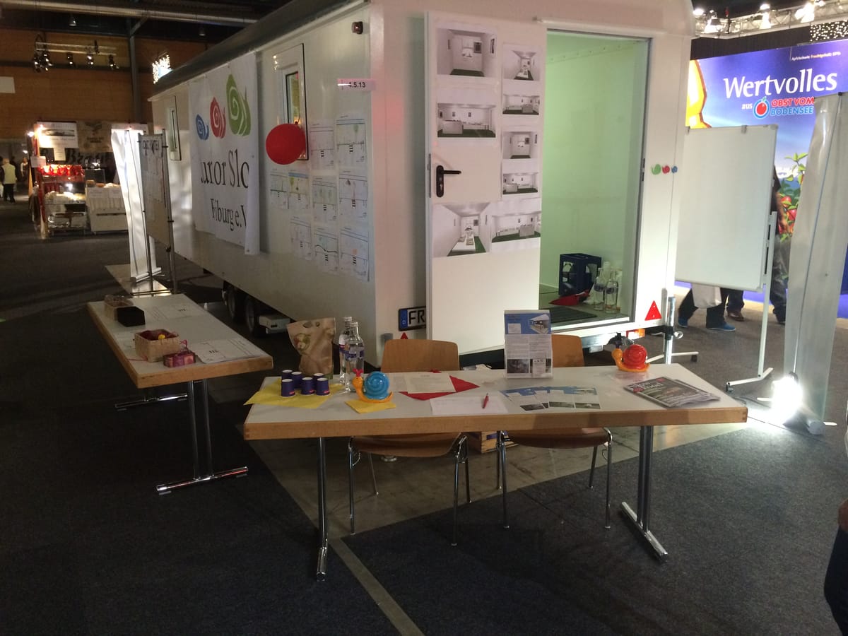 Da ist es ja! Das Slow Mobil Freiburg auf der Plaza Culinaria 2015